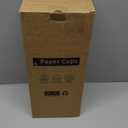 RACETOP 16 oz Paper Coffee Cups, 100 Pack Black Disposable Coffee Cups with Lids, Sleeves and Stirring Sticks, 16 oz Hot Coffee Cup for Hot Drinks, Parties, Picnic, Travel, and Events