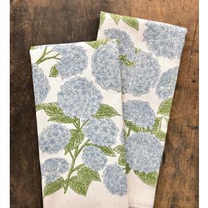 2 Pcs Artistic Hydrangea Kitchen Towels, Dish Cloths for Washing Dishes, Hand Towels, Absorbent Soft Microfiber Towels for Bathroom Kitchen, Housewarming Gifts for Women Mom 2