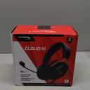 HyperX Cloud III – Wired Gaming Headset, PC, PS5, Xbox Series X|S, Angled 53mm Drivers, DTS Spatial Audio, Memory Foam, Durable Frame, UltraClear 10mm Mic, USBC, USBA, 3.5mm – Black/Red