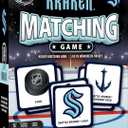 Masterpieces Sports Games - Seattle Kraken NHL Matching Game - Game for Kids and Family - Laugh and Learn