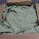 BRILLMAX 6 Pack Sage Green Round Tablecloths 120 Inch for 60 Tables - 150 GSM Polyester Fabric, Floor Length Drop, Water, Stain & Wrinkle Resistant Cloth Cover for Wedding Reception Banquet Dining