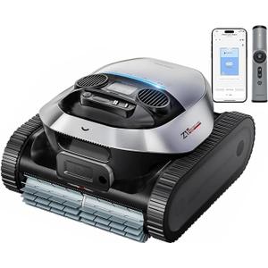 DREAME Z1 PRO Robotic Pool Cleaner, 8000 GPH Strong Suction, 180-300 Mins Runtime, Smart Navigation Mapping, Automatic Cleaning for Wall, Waterline, Inground and Above Ground Pools