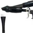 Car Cleaning Gun High Pressure Air Blow Gun with Suction Hood Detailing Interior Dryer Blower Gun Auto Detailing Kit Tools for Quickly Blasts Dirt and Dust from Surface