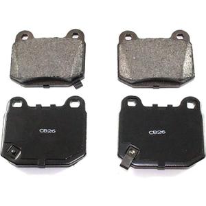 1Pcs Rear Brake Pad Set Automotive Replacement Brake Pads Replacement YCQTaoBao Compatible with Mitsubishi Lancer Compatible with Nissan 350Z Compatible with Subaru Impreza 2005