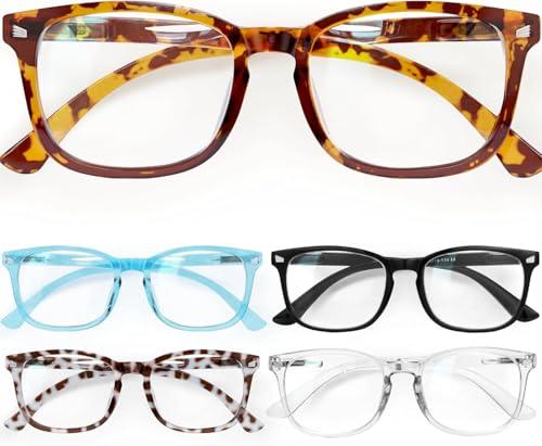 CCVOO Reading Glasses for Women/Men, Eyeglasses, Blue Light Readers for Women/Men, Computer Eye Glasses, Cheaters +1.5