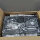 ELYKEN Ladder Shelf, 5-Tier Wood Wall Mounted Bookshelf with Metal Frame, Vintage Open Display Organizer Rack, Leaning Storage Shelves for Living Room, Bedroom, Home Office, Black