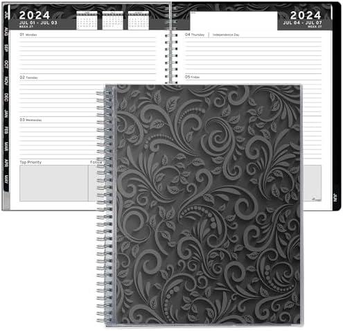 Ensight 2024-2025 HARDCOVER Leather Planner Weekly & Monthly