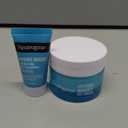 Neutrogena Hydro Boost Gel Cream, 48 Hr Hydration for Normal/Dry Skin, Fragrance Free, Face Moisturizer with Hyaluronic Acid, 1.7 oz. & Trial Size Hydro Boost Hydrating Gel Cleanser, 0.5 fl oz