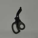 Mini 6" Trauma and Nurse's Shear. Razor sharp and compact scissors, perfect for EMTs, doctors, ICU, wound care and bandages (All Black)