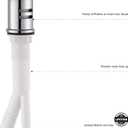 Design House Brass and Plastic Dishwasher Air Gap in Oil Rubbed Bronze
