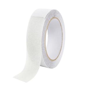 Transparent Anti Slip Tape 1 inch, 16.5 Feet, Non-Slip Traction Grip Tape Clear Comfortable Safety Track Tape for Stairs, Tubs, Boats