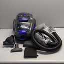 Canister Vacuum Cleaner, 32Kpa 1600W Bagless Vacuum Cleaner, Dust Full Indicator, H13 HEPA Filter, 3.7Qt Large Capacity, Lightweight Vac for Hard Floors, Carpet, Pet, Upholstery, Blue