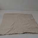 Pillowcases Standard 20x20 Set of 1 Throw Pillow Covers 24x24 Linen Fabric Pillow Protectors 28x28 Pillow Cases 22x22 with zipper Decorative for Sofa Car Bed Cushion Slipcover(Beige,70x70 cm 28x28 in