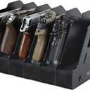 Foam Pistol Rack for Gun Safe | Gun Cabinet Accessories | Storage Organizer Revolver Firearm Handgun Rack Stand Display Holder