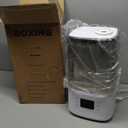 BOXING 6L Warm and Cool Mist Humidifiers for Bedroom, Top Fill Ultrasonic Aroma Diffuser with Remote, Auto Mode Humidistat Perfect for Baby & Plants, Quiet Sleep, Timer, Auto Shut-Off, 60H Runtime