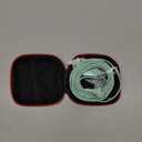 USB Headphones with Microphone for Laptop, 7.5ft Magnetic Wired Earbuds Noise Canceling in-Ear Earphones with Mute Volume Control Stereo Bass for PC Desktop Dell HP Acer Laptop Meetings,Teens,Green