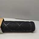 Front Door Mat Indoor Outdoor, 48" x 36" Non Slip Welcome Doormat for Entryway, Heavy Duty Low Profile Entrance Rug for High Traffic Areas, Patio, Outside Entry, Yard, Porch Waterproof (Black Square Mesh)