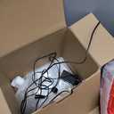 Christmas Decorations Inflatables, 4.2FT Inflatable Santa Claus with Candy Cane and Gift Bag, Built-in LED Light and Blow Up Xmas Holiday Decor for Garden Lawn Yard Bistro Outdoor and Indoor (Multicolor)