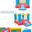 Easy Setup Inflatable Bounce House with Slide for Toddlers and Big Kids - Includes Blower, Durable Oxford Fabric, Indoor/Outdoor Use for Parties (Ages 1-6), extra large