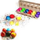 12 Confetti Eggs Cascarones