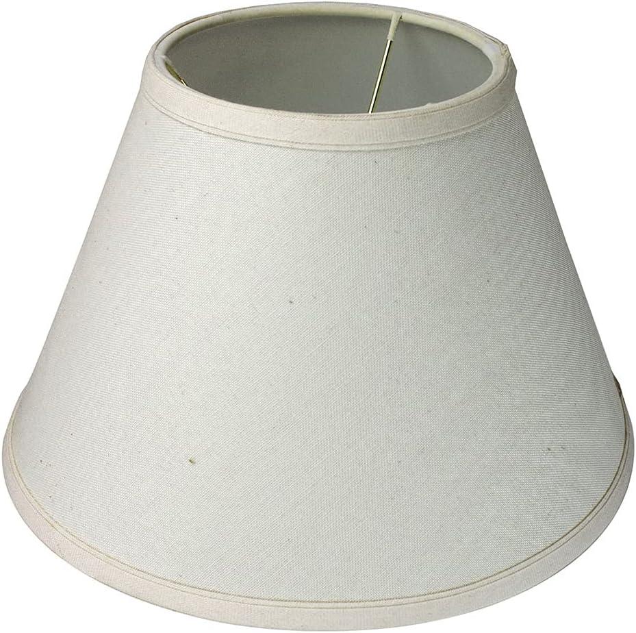 6x12x8 THREADED UNO Downbridge Lampshade Light Oatmeal