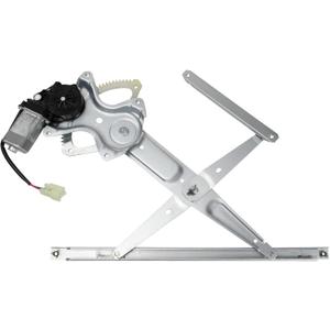 TRQ Front Left Power Window Regulator & Motor Assembly Drivers Side Compatible with Japan Built Models 1st VIN Digit J 2004-2006 Scion xA 2006-2012 Toyota RAV4 TO1350203 6980252080 69802-52080