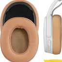 Geekria Replacement Ear Pads Compatible with Skullcandy Crusher Wireless/Crusher EVO/Crusher ANC, Hesh 3/ EVO/ANC, Crusher 540 Active Wireless, Venue ANC Headphones(Brown)