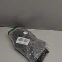 Womens Plus Size Jean Shorts Stretchy High Waisted Ripped Roll Hem Denim Bermuda Shorts 10" Inseam (Black-063), Size 16W