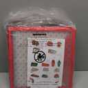 Sattiyrch Plastic Christmas Ornament Storage Box with Trays,Customizable Dividers, Dust-Proof Durable Ornament Organizer Holder,Christmas Storage Containers,Holds 64 x 3 Ornaments