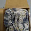 Decorative Throw Pillow Covers 18x18 Inch Set of 2, Navy Blue - Chenille for Couch and Living Room