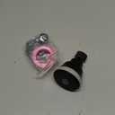 4 Spray Modes Faucet Aerator,360 Degree Faucet Sprayer Attachment,Big Angle Kitchen Faucet Aerator,Swivel Faucet Extender,Sink Sprayer Attachment for faucet,55/64 inch Female Thread (Black)