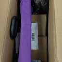 Wagons Carts Foldable, Lightweight Collapsible Utility Wagon-220LBS Capacity One-Side Full Zipper, Side Load No Lifting for Light Camping, Grocery, Shopping, Sports & Apartment Moving (Purple)