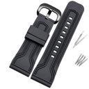 For Seven on Friday Strap P3C/02 Q1 M1/M2 28mm Waterproof Rubber Strap Buckle For Men Watchband Accessories Bracelet Belt 28mm