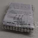 Farmhouse Black Shower Curtain,Bowknot,Cotton Woven and Cotton Blend Fabric,Pleated Black Stripe,Country Style,72x72 in