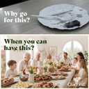 Chic Leaf Palm Leaf Bowls for Rabbits & Small Pets (2.5'', Round, Pack of 75) - Mini Disposable, Compostable, Edible & Chewable Palm Bowls for Bunnies, Hamsters, Guinea Pigs, Chinchillas, Rabbit Toys