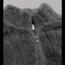 Women's Jacket Grey Fluffy L