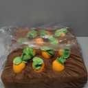 Interactive Dog ToysCarrot Snuffle Mat for Dogs Plush Puzzle Toys 2 in 1 Non-Slip Nosework Feed Games Pet Stress Relief with 12 Carrots