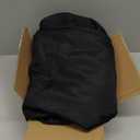 HolidayIdeas Fitted Black Tablecloths - 72 x 30 Inch - 2 Pack Rectangle Table Clothes for 6 Foot Tables, Polyester Fabric Table Cover for Trade Show, Craft Show, Parties, Birthday, Wedding