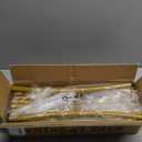 7.2FT Round Balloon Arch Stand,Gold Arch Backdrop Stand for PartiesMetal Circle Wedding Arch Heavy Duty for Ceremony Birthday Party Anniversary Bridal Graduation Decoration