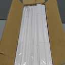 LANSI 6Pcs Peg Board, Peg Board Wall Organizer Panels, White Pegboard Wall Mount, ABS Pegboard for Craft Room Garage Kitchen Workshop, ABS Peg Boards Easy Installation (White)