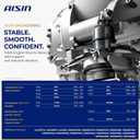 AISIN AFTERMARKET EMTT-20600 4Pcs Engine Motor & Transmission Mount Set