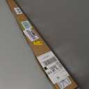 Ivilon Drapery Window Curtain Rod - End Cap Style Design 1 Inch Pole. 28 to 48 Inch Color Warm Gold
