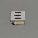 Dimmable E11 Led Bulbs,JDE11 120V 75W Halogen Candelabra Bulbs Replace,T3 T4 Mini Base JD E11 Bulb, 4000K Natural White 7W 750lm E11 for Chandeliers,Candelabra,Ceiling Fan, Cabinet Lighting,4Pack