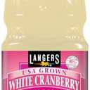 Langers White Cranberry Juice Cocktail, 64 Fl Oz (Pack of 8) EXP DEC 25/26