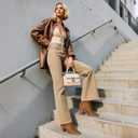 DREAM PAIRS Women's Ankle Boots Chunky Block Heel Booties (8)