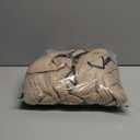 Pink Queen Women's V Neck Bodycon Sweater Dress 2025 Long Sleeve Half Button Slim Fitted Ruffle Ribbed Knit Maxi Pencil Dress (Large, Beige)