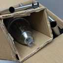 Solar LED Outdoor Lights 8-Pack Stainless Steel Pathway Landscape Lights for Outdoor Path Patio Yard Deck Driveway and Garden, (Silver)