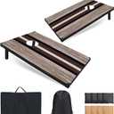 Cornhole Board Set, 3'x2' Cornhole Set, Corn Hole Boards Set, Lightweight Corn Hole Set Includes 2 Cornhole Boards, 8 Cornhole Bean Bags & Carry Case for Outdoor Games