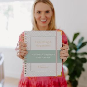 Expecting and Organized New Baby Planner  Pregnancy Organizer and Checklist Journal for First-Time Moms  140+ Page Hardcover Keepsake by Undefining Motherhood