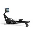 Hydrow Wave Rowing Machine with 16" HD Touchscreen & Speakers - Foldable | Live Home Workouts, Subscription Required (Pirate Black)